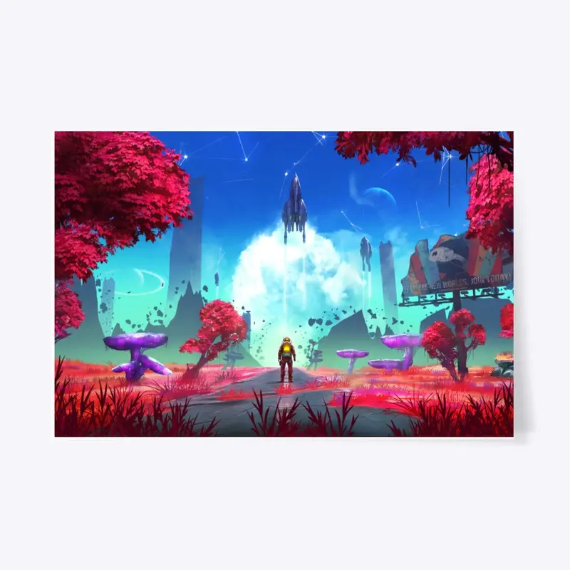 Space Collection - Landscape Poster